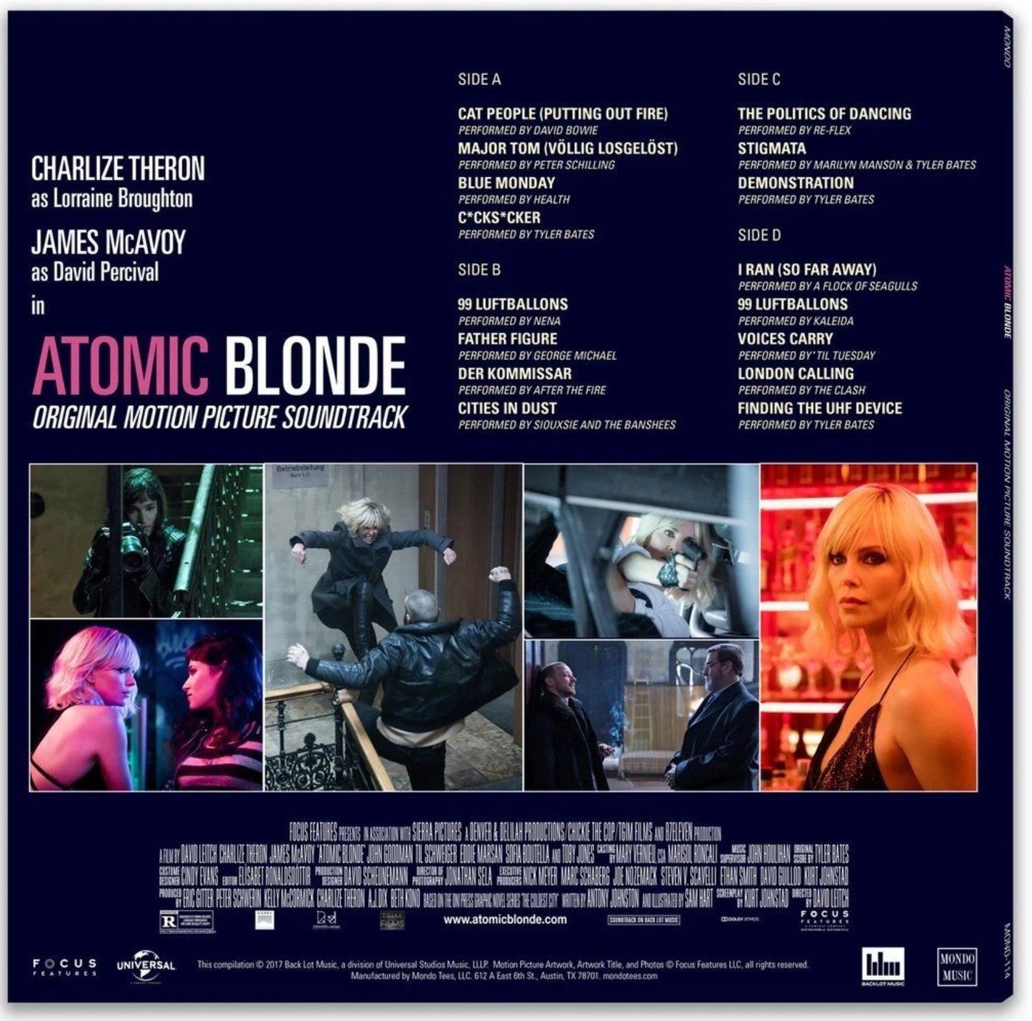 Atomic Blonde (Soundtrack) [Eco Vinyl]